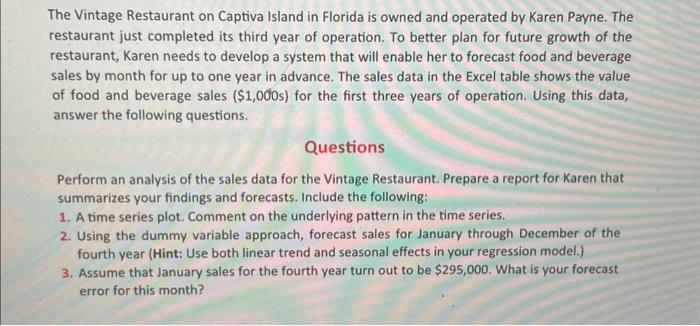 please use the data to answer only question 3. please show all