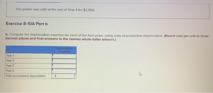 the questions displayed below) Exact Photo Service purchased a new color printer