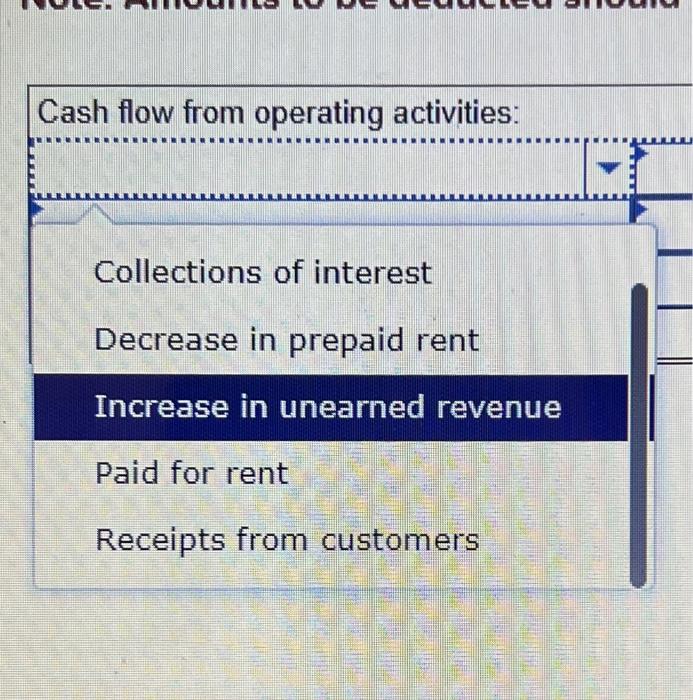 activities Exercise 12-4A (Algo) Use the direct method to determine cash flows