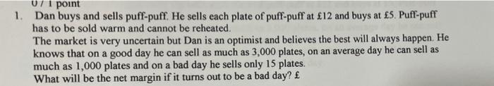  please show calculation answer should be -14820 071 point 1. Dan