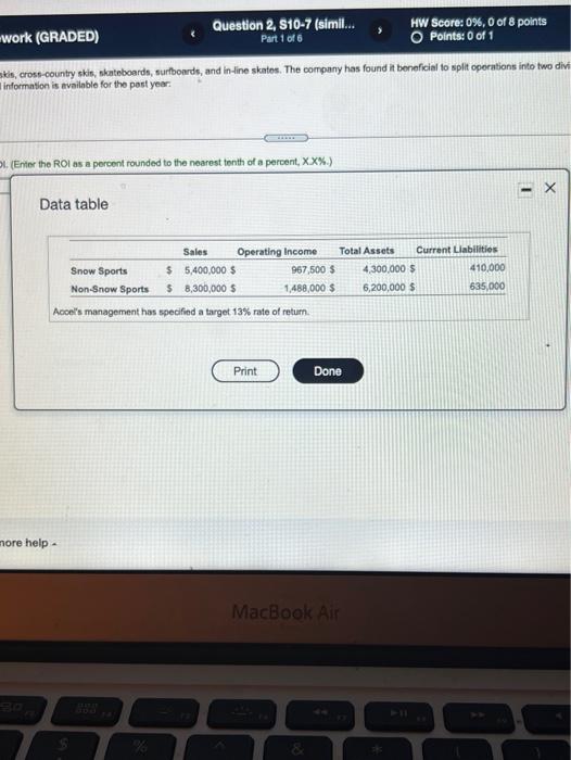 surfboards, and in-line skates. The company hem Sports and Non-Snow Sports. The