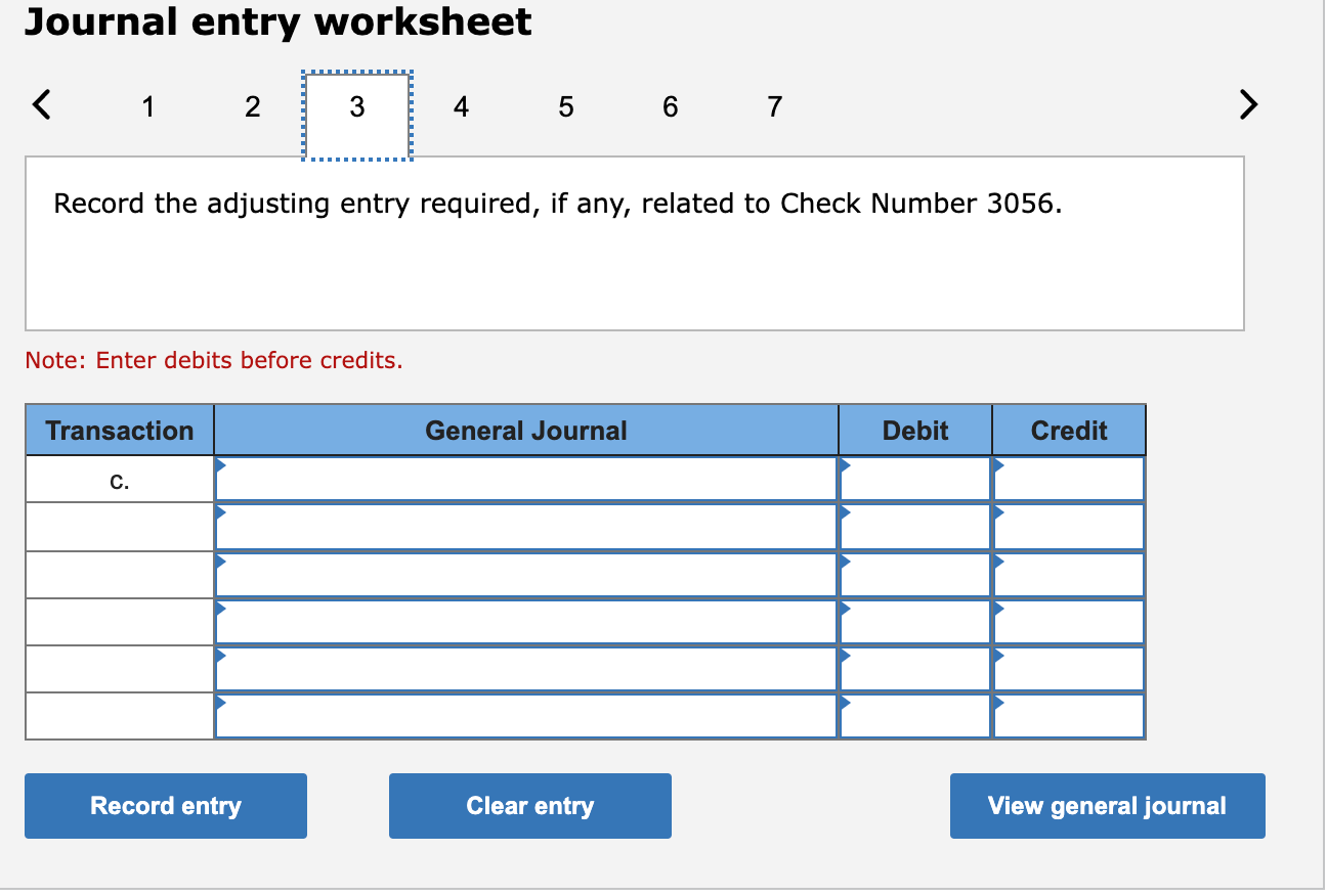 but its July bank statement shows a $26,189 cash balance. b. Check