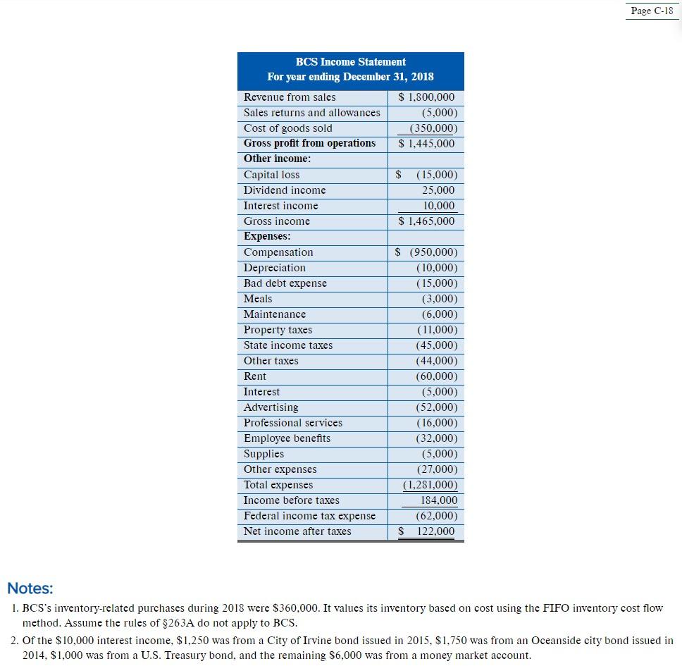 PDF file via email, it would be very appreciated. Thanks! Page C-17