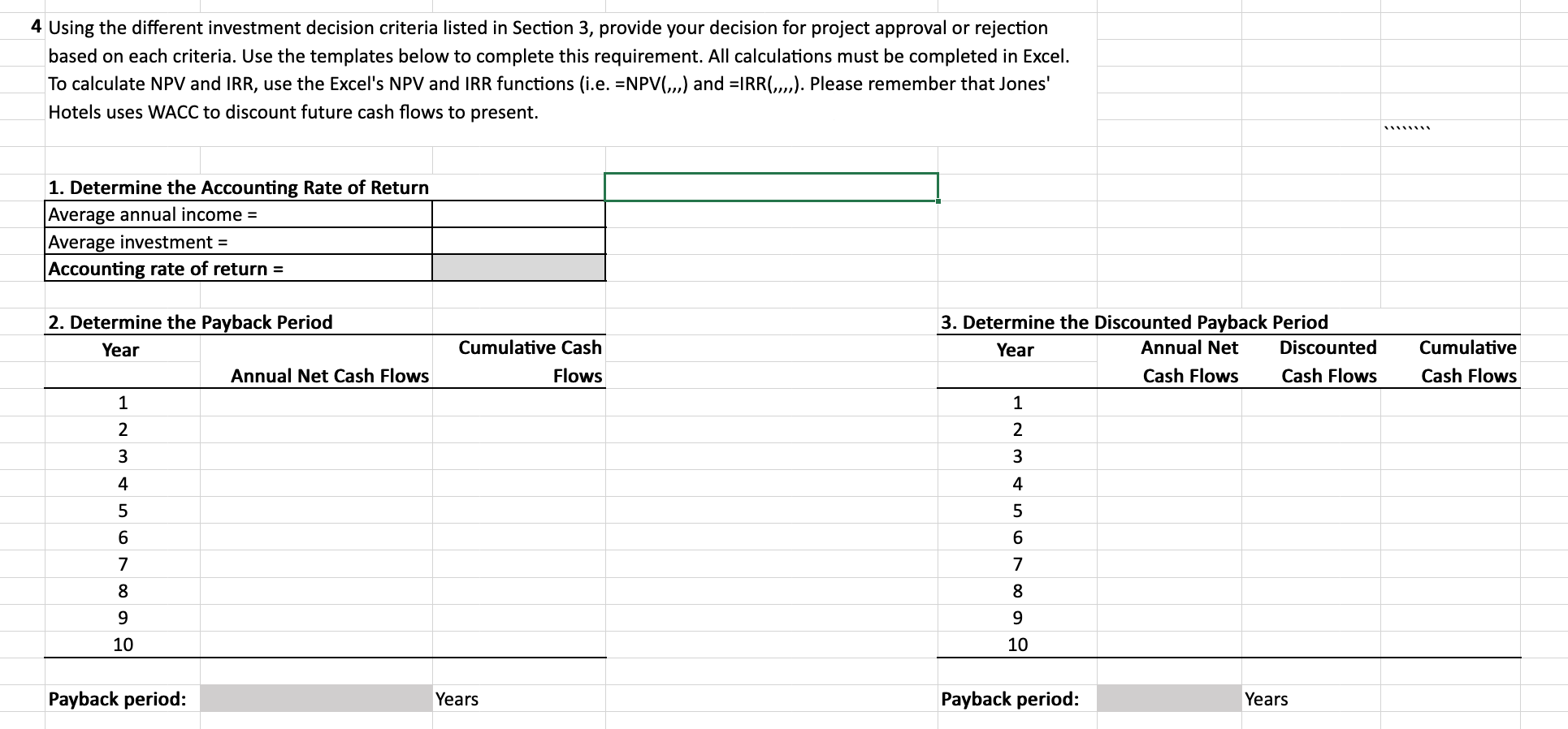 section 4. section 4 is the one I need answers to. pls