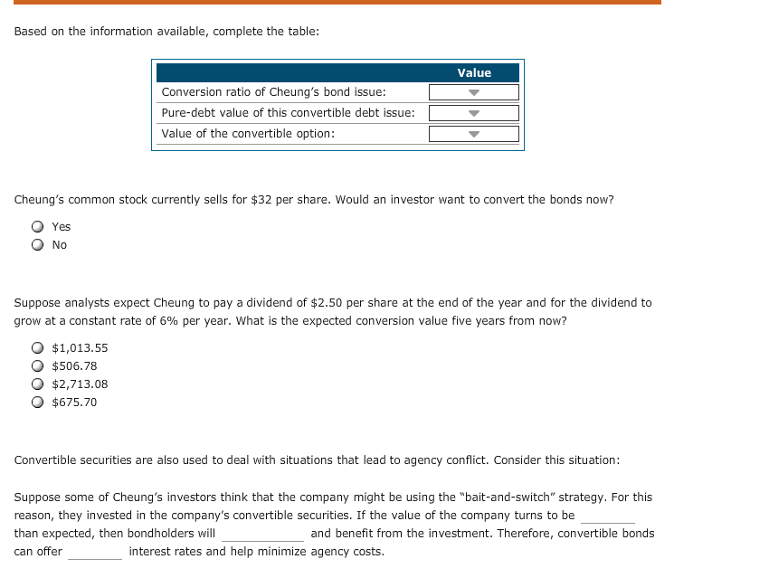 or convertible preferred stock) may be tendered at the option of the