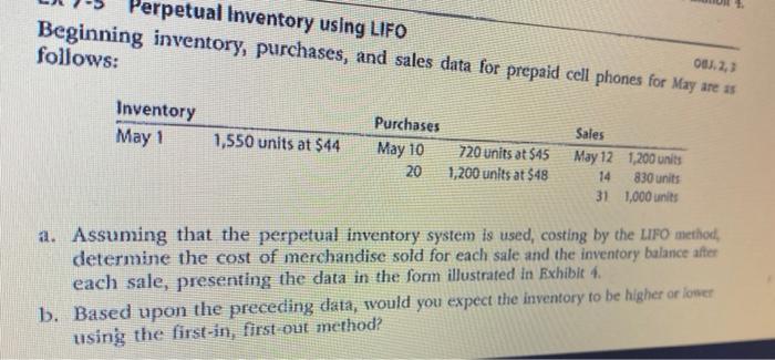 and sales for Item Gidget are as follows: Sept. 1 Inventory 80