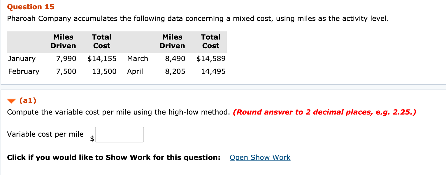 maintenance costs for the past 6 months. Total Cost July $39,263 August