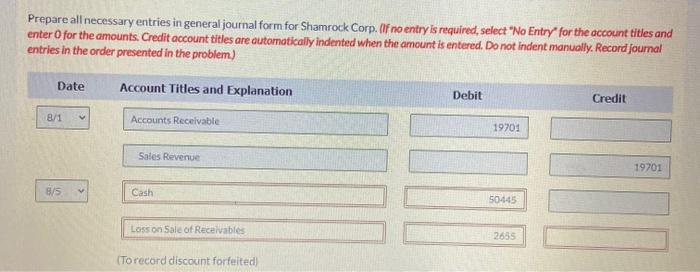 you Your answer is partially correct. Presented below is information related to