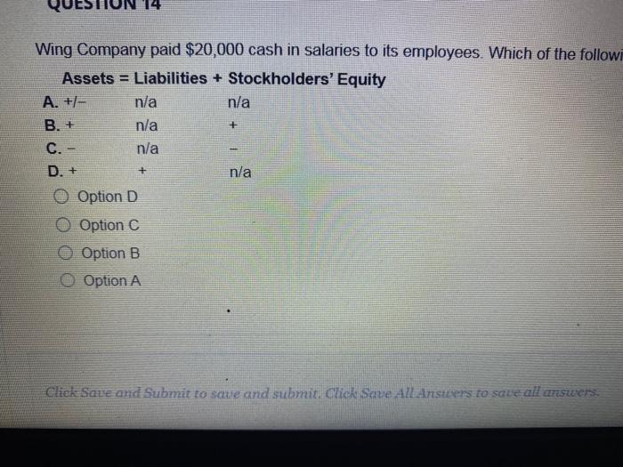 statements is true? O Liabilities, common stock, or retained earnings must decrease.