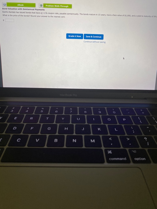 Corporation's bonds have 12 years remaining to maturity. Interest is paid annually,