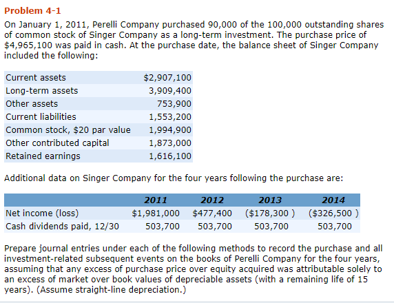 Please show work notes, thank you & stay safe! Problem 4-1