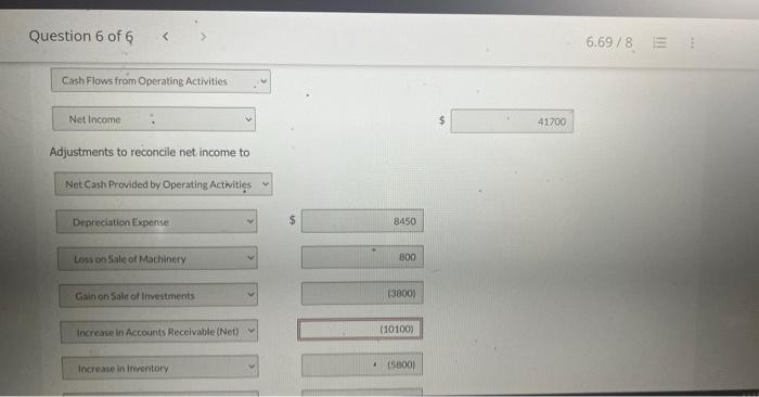 69,900 & 59,800 \\ Inventory & 30,000 & 24,200 \\ Equity investments