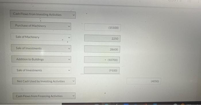 & 67,400 & 56,700 \\ Land & 7,600 & 7,600 \\ \cline