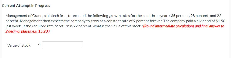  Current Attempt in Progress You know that the after-tax cost of