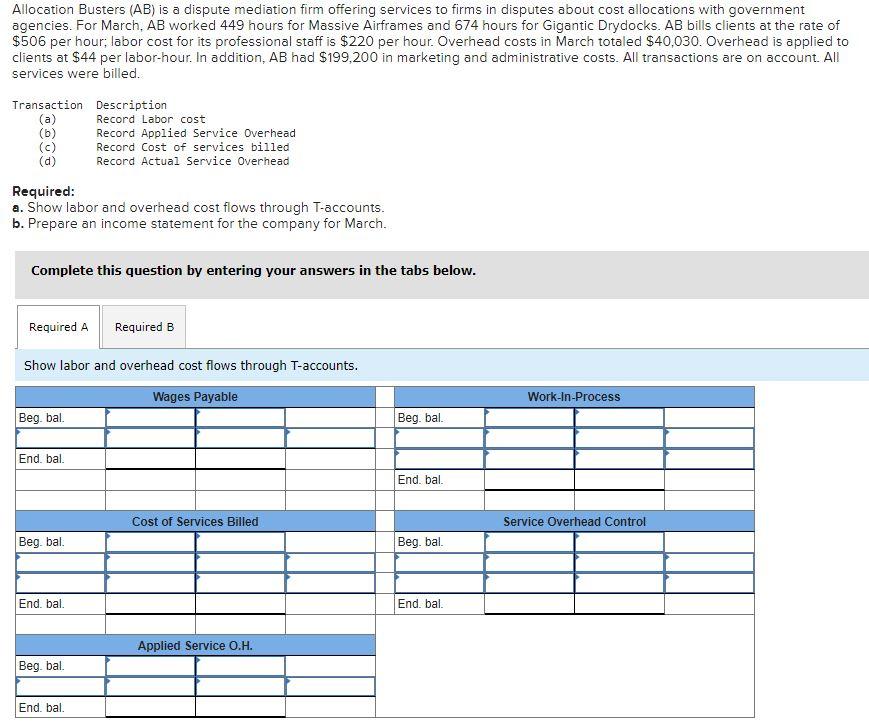 #3 - AP Allocation Busters (AB) is a dispute mediation firm offering