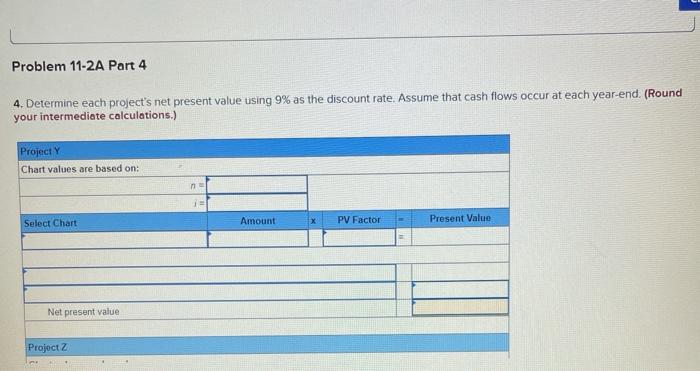 of return, and net present value LO P1, P2, P3 [The following