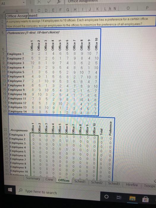 B D E 1 Crew Scheduling 2 A small airline company maintains