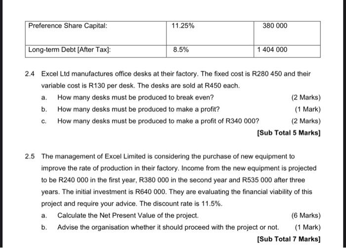 into a fixed deposit account at 9.5% for 2 years. At maturity,