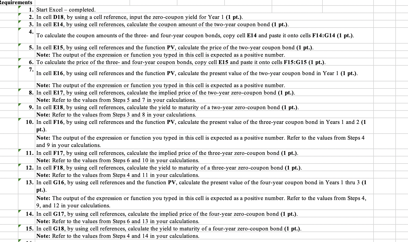 default-free, coupon-paying yield curve below. a. Use arbitrage to determine the yield