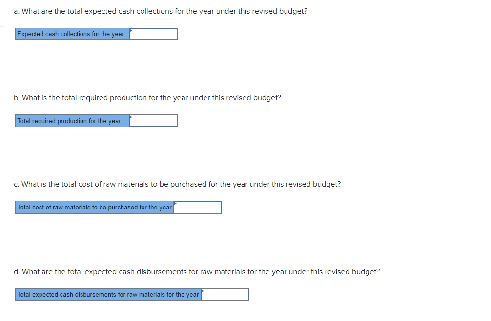 7. Selling price per unit $8 per unit 8 . Accounts receivable,
