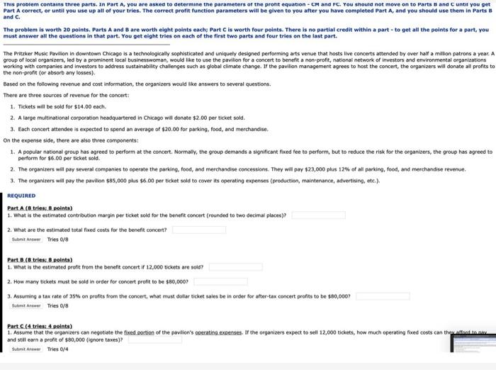 need help with part b number 3 please This problem contains three