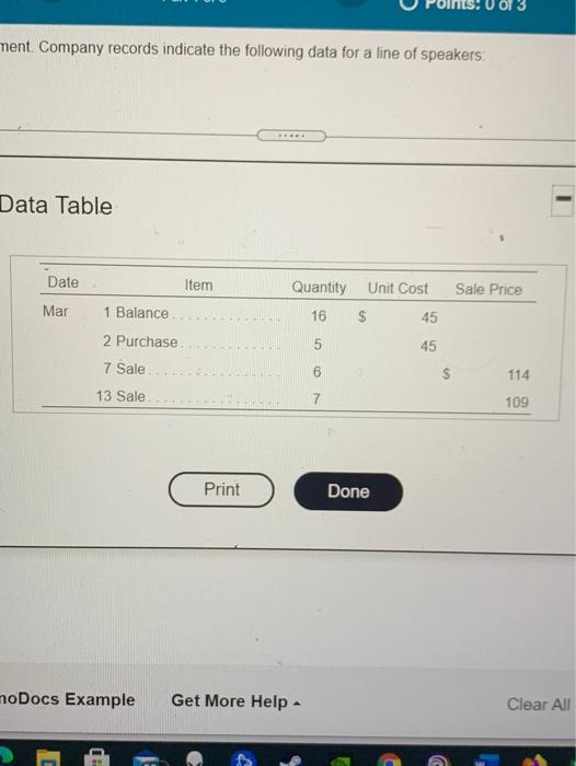 of 25 points Part 1 of 3 Points: 0 of 3 MusicWorld