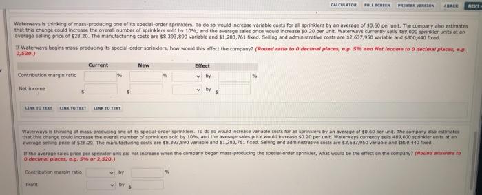 needs to meet sales demand in the coming year. He is also