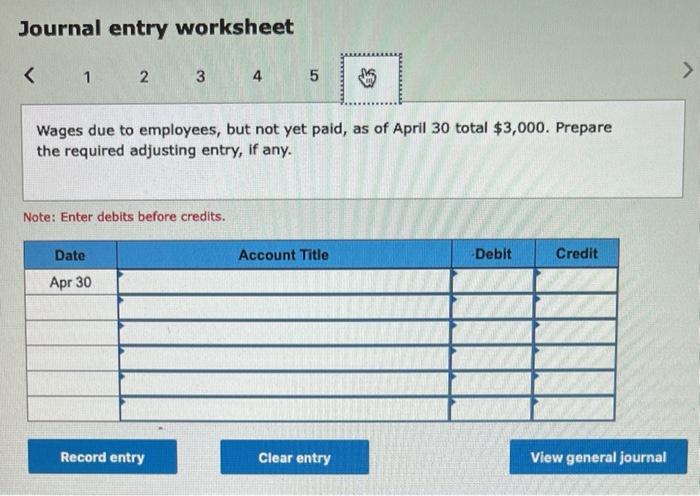 made credit purchases for $8,100 in office equipsent and 54,000 in office
