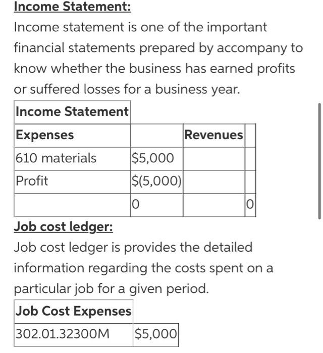 The owner will withhold 10% retention Record repairs to backhoe 27 in