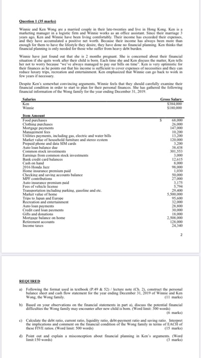  dphone and data SIM cards Question 135 marks) Winnie and Ken