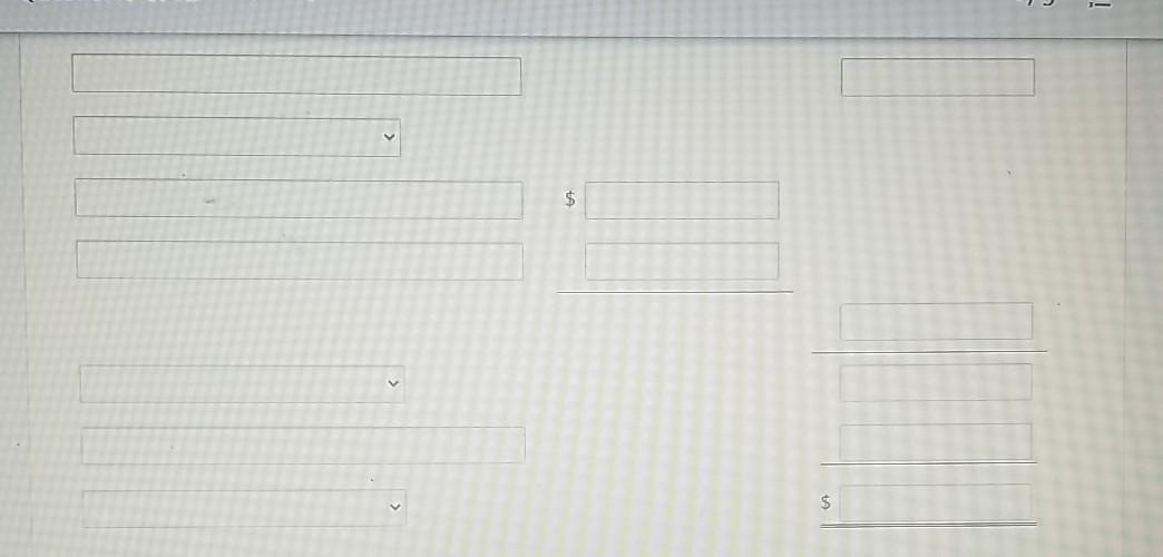 data. Operating expenses $710.000 Interest revenue $ 23,000 Cost of goods sold