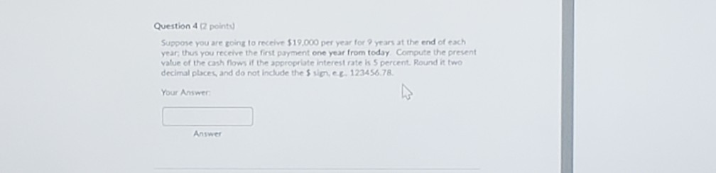 project with the following cash flows for the next 5 years. If