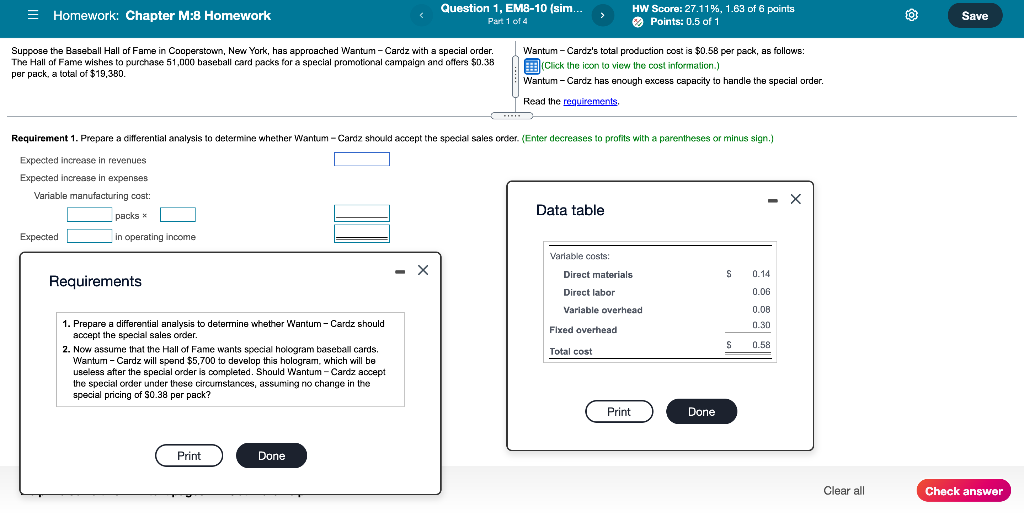 Please answer all requirements asap. Will give thumbs up = Homework: