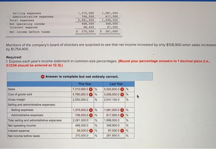 of Toronto Last Year $5,555,600 3,500,500 2,047, 100 McKenzie Sales, Ltd. Comparative