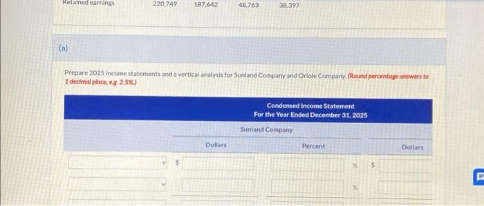 Company, two competitors, All data are as of December 31,2025 , and