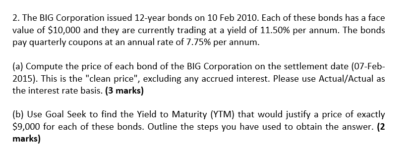 PLEASE USE EXCEL FUNCTIONS, THANKS!! PLEASE USE EXCEL FUNCTIONS!!, TQ! 2. The