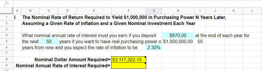  Working from the top down, enter data needed from the text