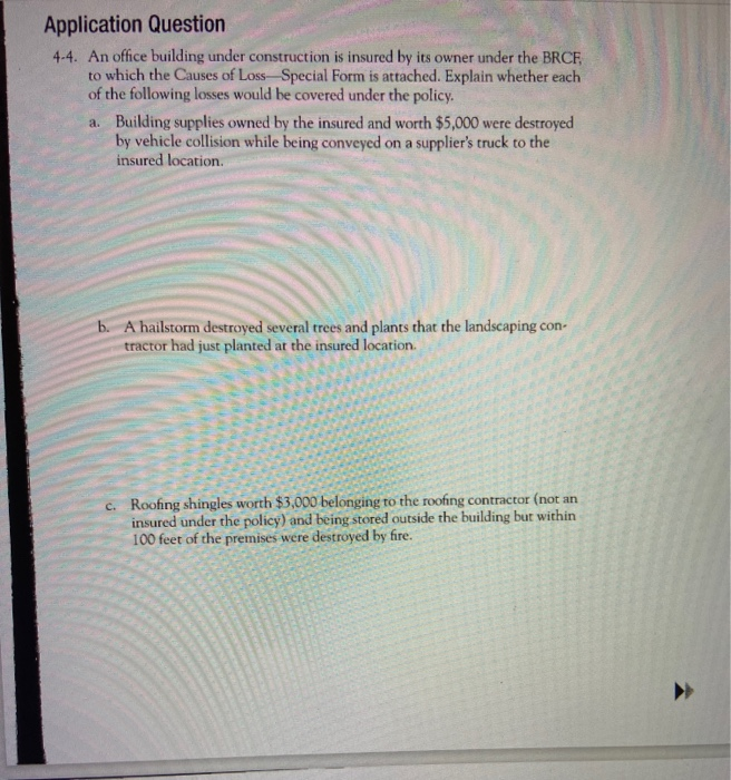 please answer all questions 4-4. part d. The building collapsed because of
