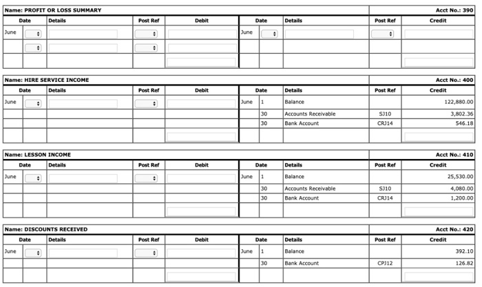 Hire Service Income Lesson Income 68,924.00 180 29,900.00 181 9,468.00 190 14,700.00