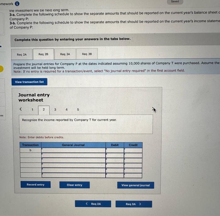 of the current year was $17 per share. Required: 1. For each