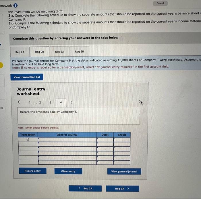 below.] Company T had 40,000 outstanding shares of common stock, par value