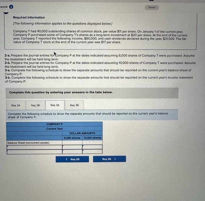 purchased some of Company T's shares as a long-term investment at $20