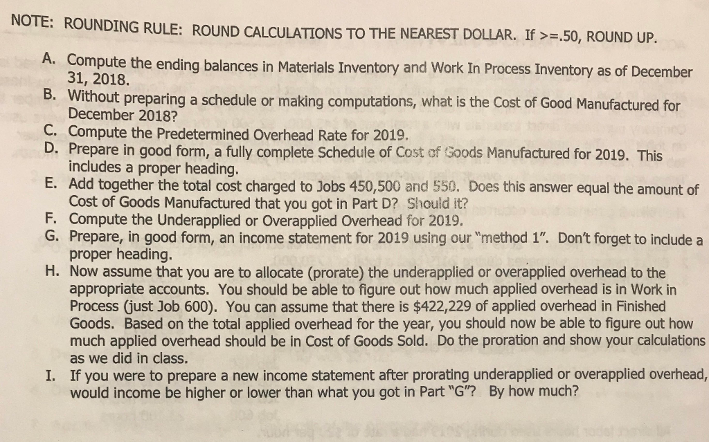 understand them The Detroit Gear Corporation uses Normal Job-Order Costing in its