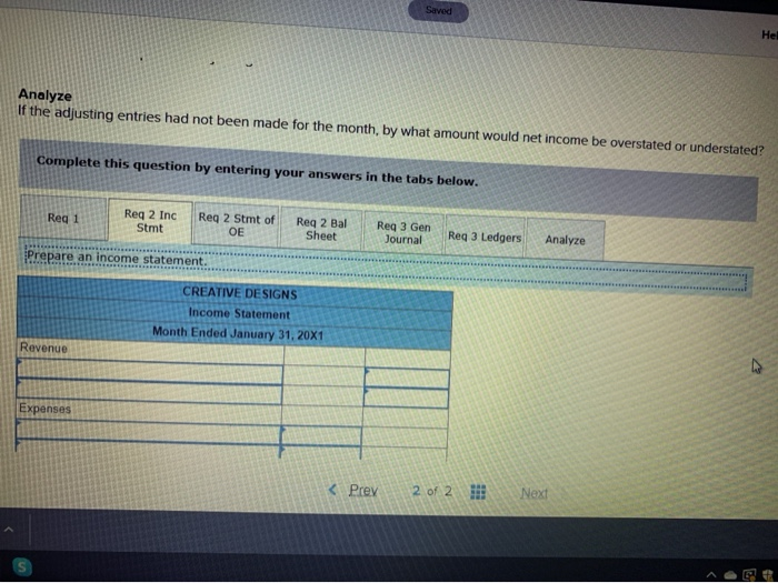 items: a. Supplies were purchased on January 1, 20x1; inventory of supplies