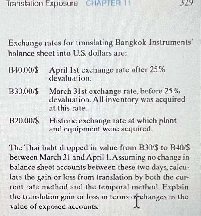 thank you so much !! 8. Bangkok Instruments, Ltd. (A). Bangkok Instruments,