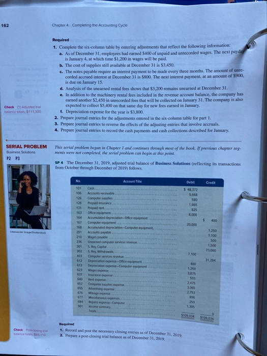 Directions: Prepare general journal entries on December 31 to record the following