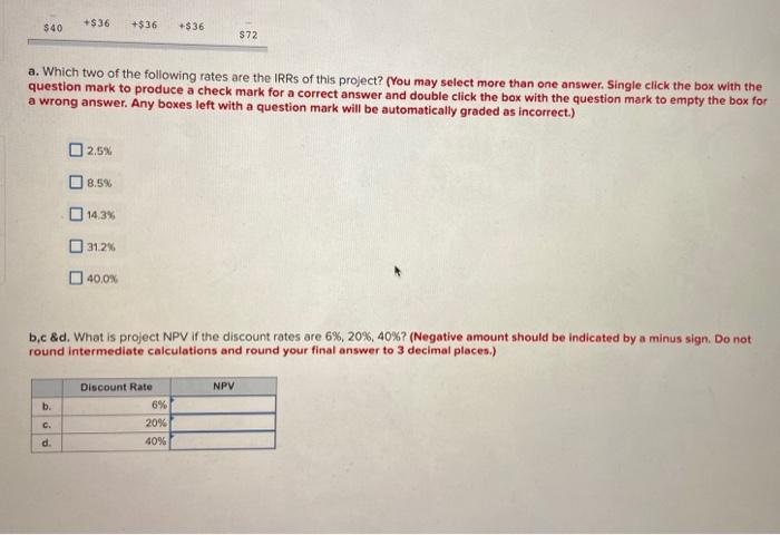 C4 C2 +$36 +$36 C3 +$36 $40 $72 a. Which two of