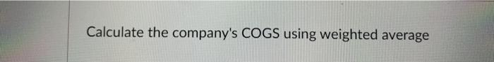accounting for inventory and that her January beginning inventory was $0. The