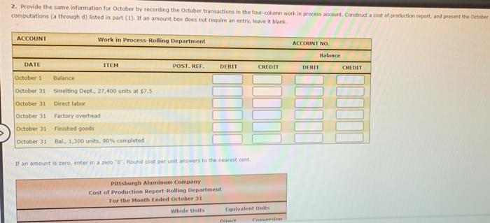 at the beginning of the rolling process. The inventory of Work in