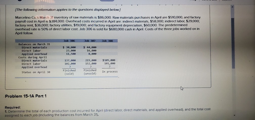 to answer questions [The following information applies to the questions displayed below.)